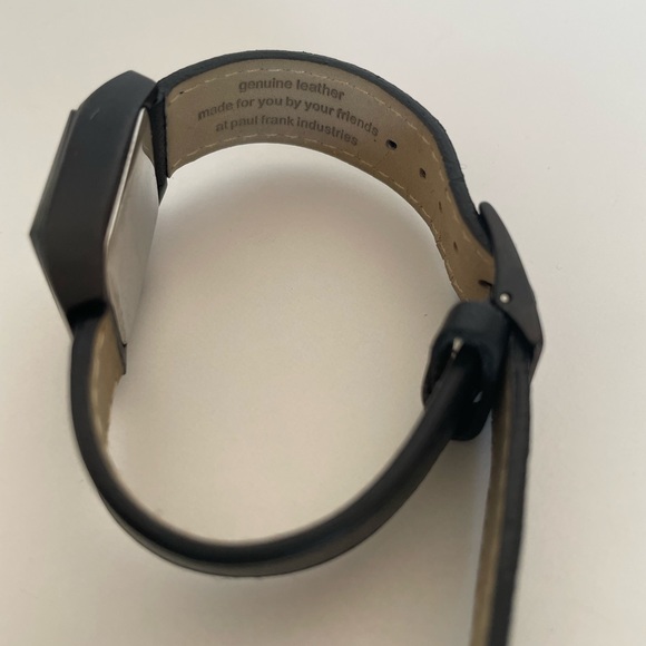 Paul Frank Skurvy Scurvy Skull Black Wrist Watch VINTAGE - Picture 8 of 14